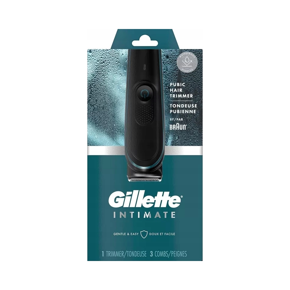 Trymer Do Miejsc Intymnych Gillette Intimate i5 Braun Wodoodporny 3 Nasadki #zdjecie3