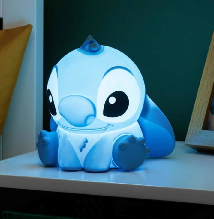 Lampka Stitch Disney Paladone silikonowa 15cm akumulator nocna dotykowa #zdjecie10