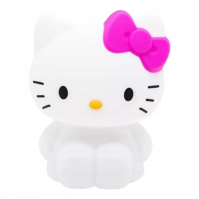 Lampka nocna Hello Kitty Paladone silikonowa akumulator dotykowa Sanrio #zdjecie3