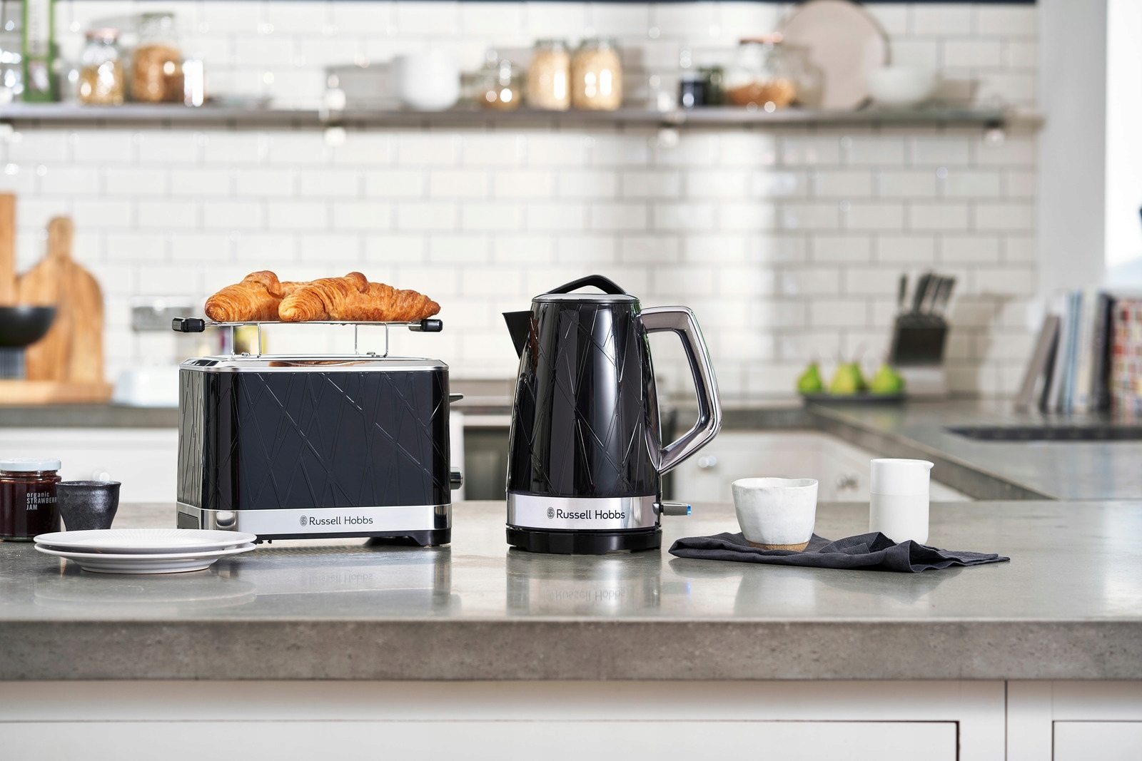 Czajnik Elektryczny Russell Hobbs 28081-70 Structure 1.7L 2400W Czarny LED #zdjecie9