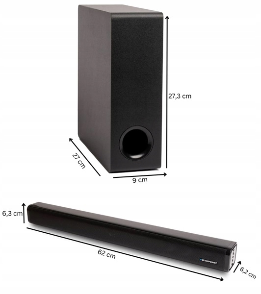 Soundbar Do Telewizora Blaupunkt LS 2225 Subwoofer Bluetooth 2.1 Pilot #zdjecie2