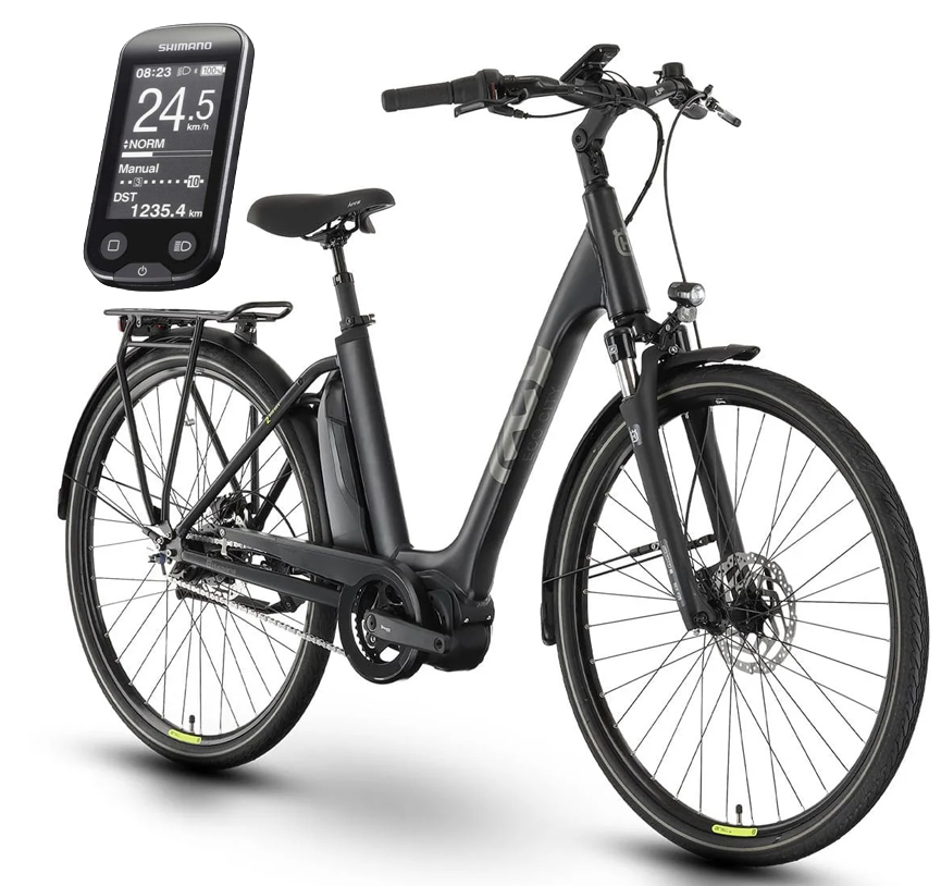 Rower elektryczny Miejski Husqvarna Eco City 2 L 56cm 28'' Shimano 2024 #zdjecie2
