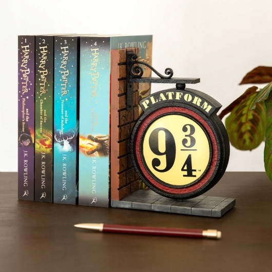 Podpórka do książek Harry Potter Peron 9 3/4 żywica ręcznie malowana #zdjecie3