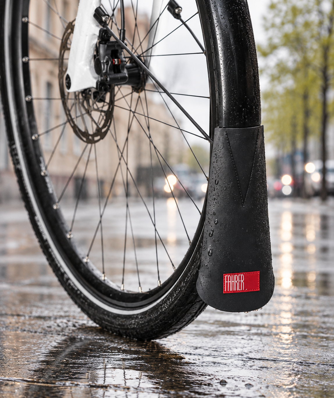 Chlapacz rowerowy Fahrer Berlin Latz XL przedłużenie błotnika przyczepka #zdjecie4