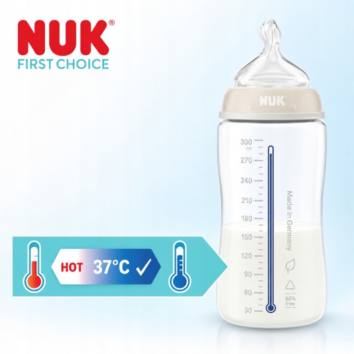Butelka antykolkowa NUK First Choice 150ml 0m+ wskaźnik temperatury koala #zdjecie6