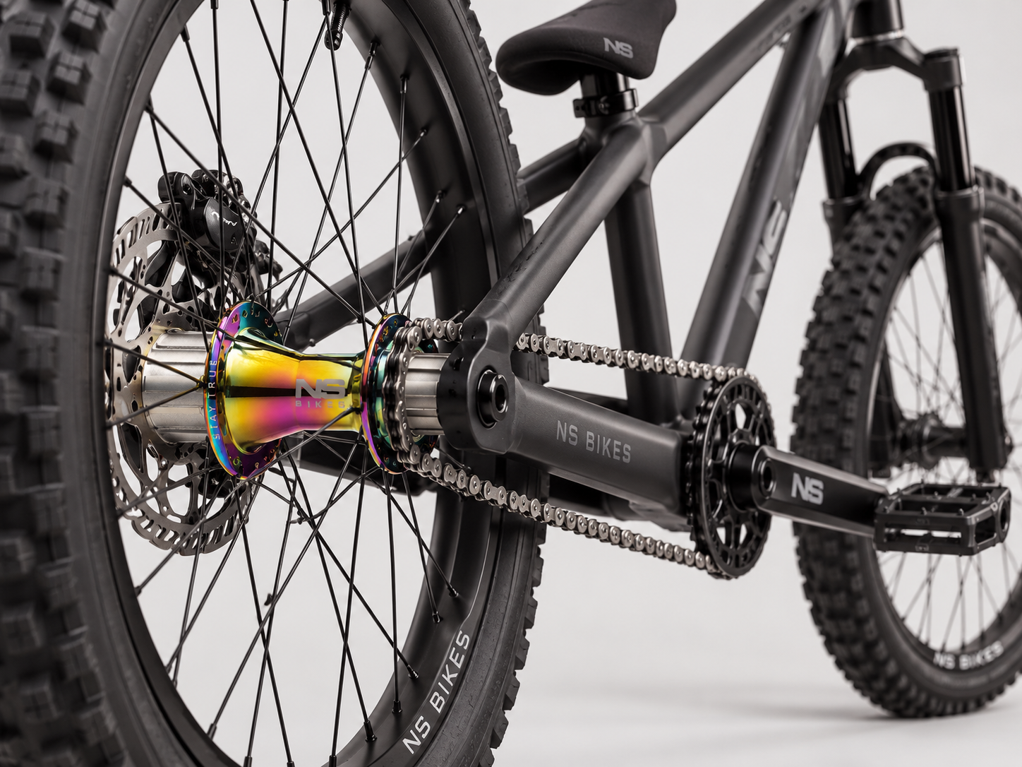 Piasta Tył NS Bikes NSP-3815 Rotary Cassette 157x12 32H Oilslick Kameleon #zdjecie4