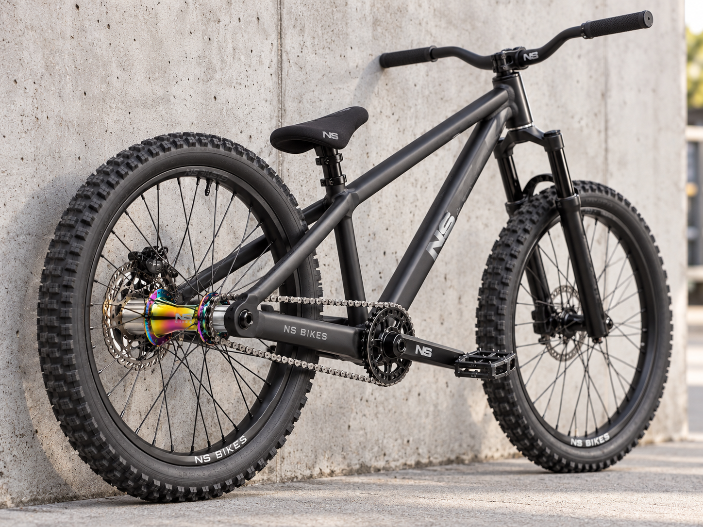 Piasta Tył NS Bikes NSP-3815 Rotary Cassette 157x12 32H Oilslick Kameleon #zdjecie3