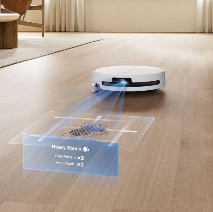 Robot sprzątający Ecovacs Deebot T90 PRO Omni biały 30000Pa stacja OMNI #zdjecie15