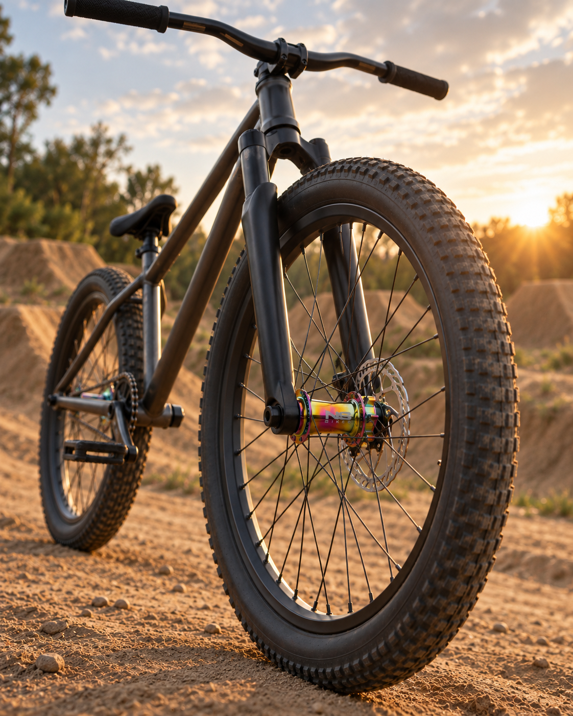 Piasta Przód NS Bikes NSP-3646 Rotary Front 20 110x20 32H Oilslick DH Dirt #zdjecie2