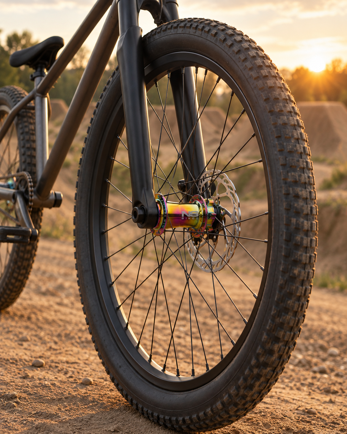 Piasta Przód NS Bikes NSP-3646 Rotary Front 20 110x20 32H Oilslick DH Dirt #zdjecie4