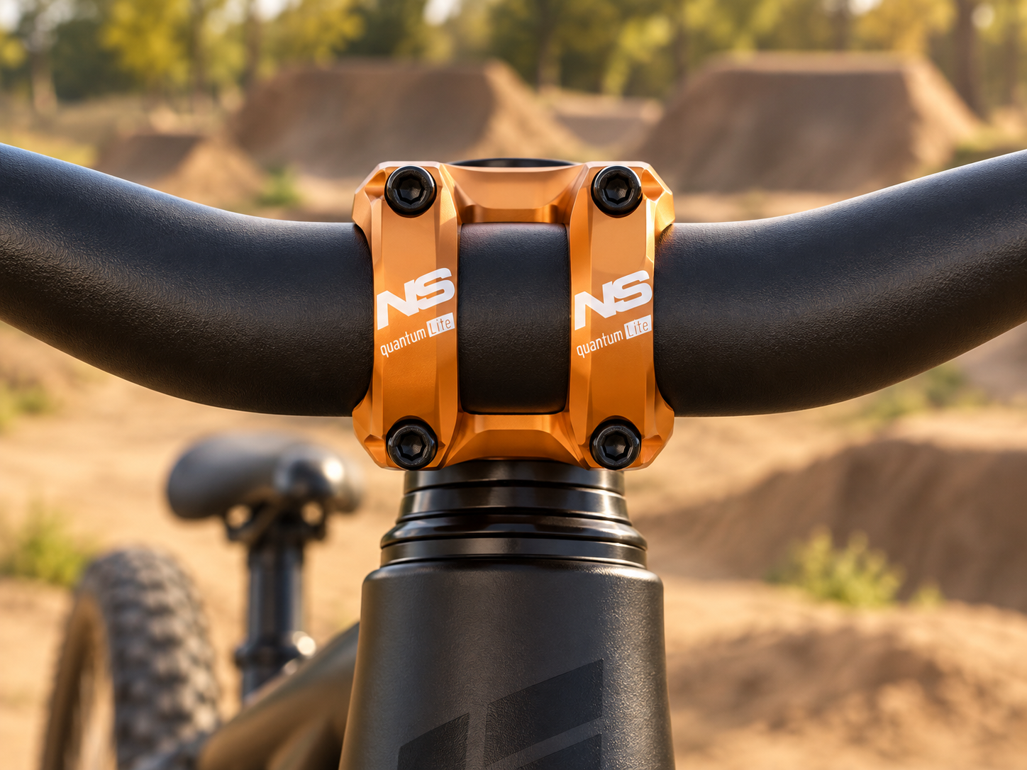 Mostek NS Bikes NSP-3605 Quantum Lite 31.8 45mm Miedziany Copper Dirt MTB #zdjecie5
