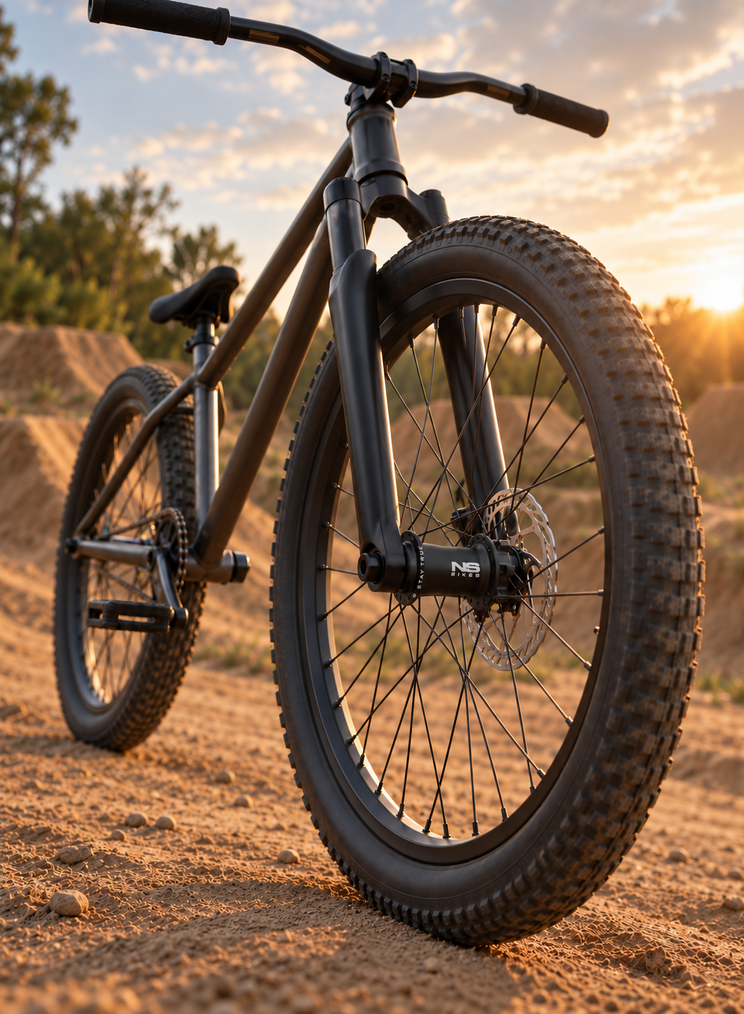 Piasta Przód NS Bikes NSP-3643 Rotary Front 100x15 32H Czarna Enduro MTB #zdjecie3