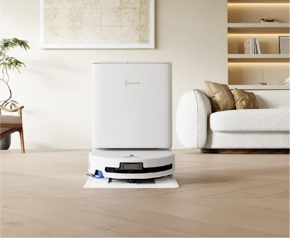 Robot sprzątający Ecovacs Deebot T90 PRO Omni biały 30000Pa stacja OMNI #zdjecie4