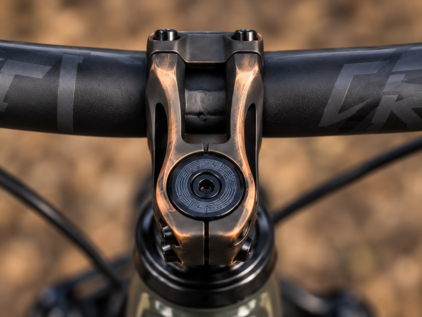 Mostek NS Bikes NSP-3612 Quantum Lite 31.8 45mm Oil Rub Dirt MTB CNC #zdjecie2