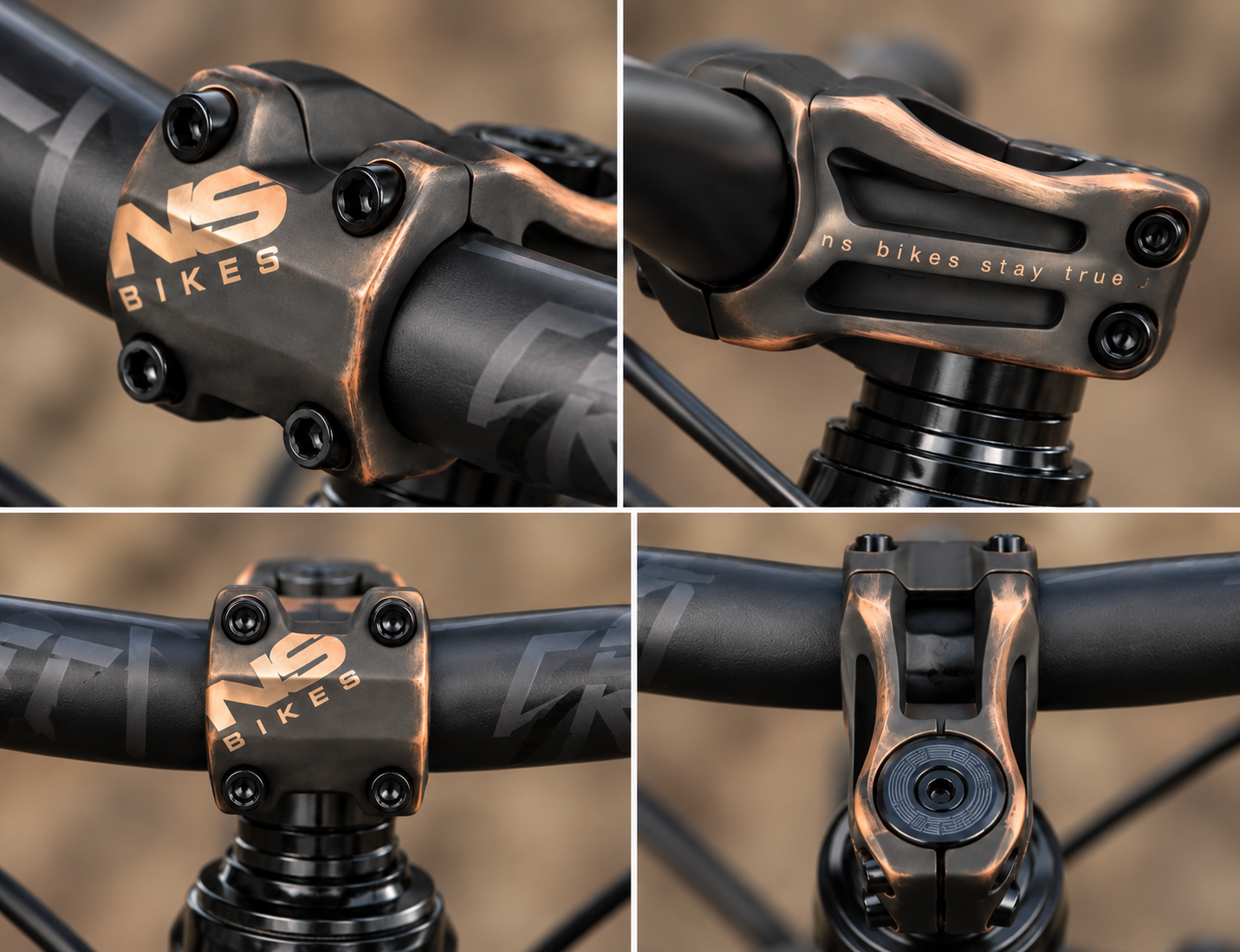 Mostek NS Bikes NSP-3612 Quantum Lite 31.8 45mm Oil Rub Dirt MTB CNC #zdjecie4