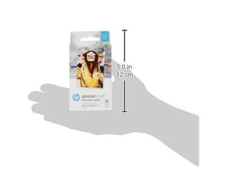 Papier HP ZINK 2x3 50 arkuszy do HP Sprocket samoprzylepny błyszczący #zdjecie4
