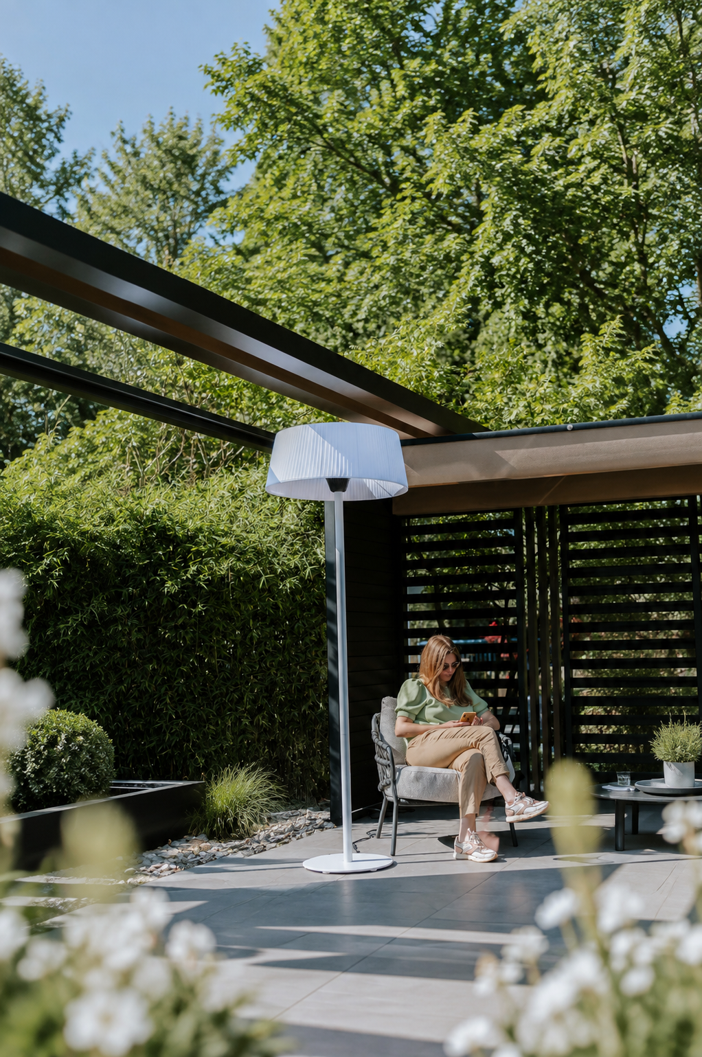 Grzejnik tarasowy na podczerwień Lampa Sunred Artix 2100W promiennik ciepla #zdjecie14
