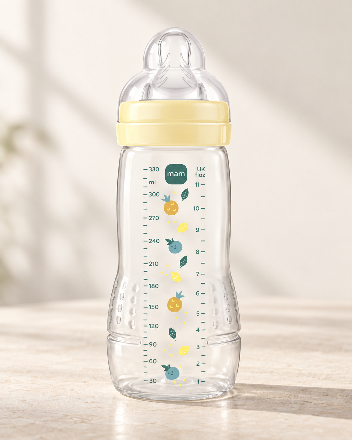 Butelka dla niemowląt MAM Easy Active 330 ml 4m+ przepływ 3 ergonomiczna #zdjecie7