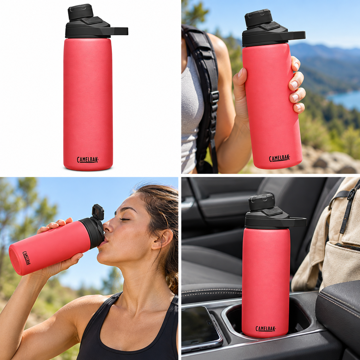 Butelka Termiczna CamelBak Chute Mag 600ml Stalowa Bidon Termos Próżniowy #zdjecie9