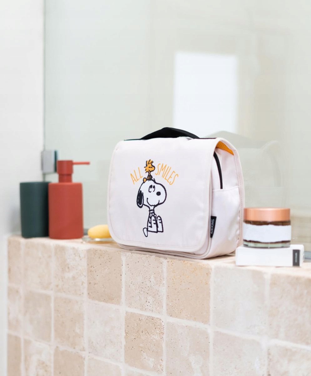 Kosmetyczka podróżna wisząca Snoopy Peanuts Grupo Erik z haczykiem #zdjecie4