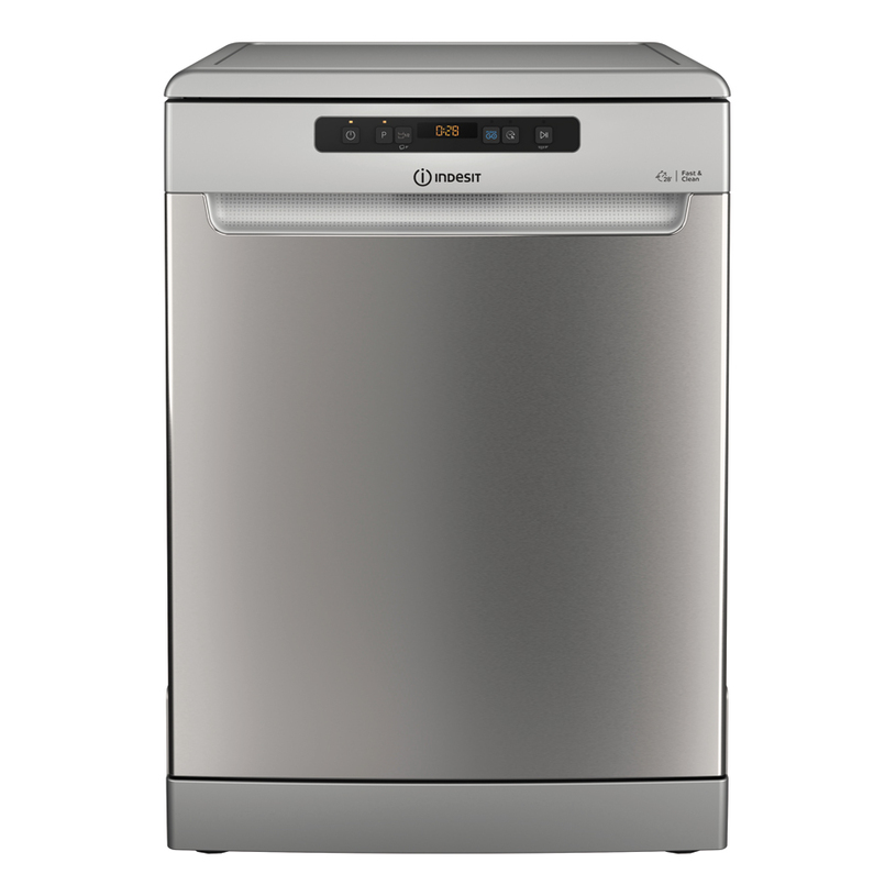Zmywarka Wolnostojąca Indesit D2F HD624 AS 60cm 14 Kpl Srebrna Cicha 44dB #zdjecie2