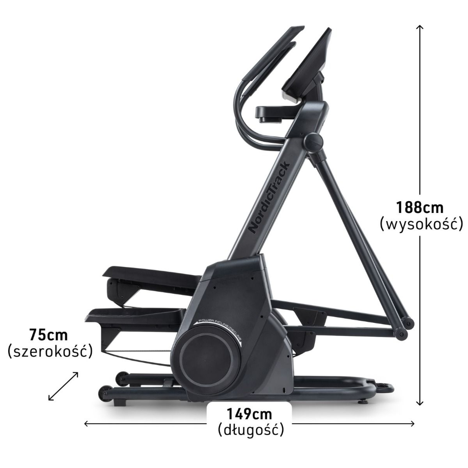 Rower eliptyczny trenażer magnetyczny Nordictrack X16 NEL71625 #zdjecie2