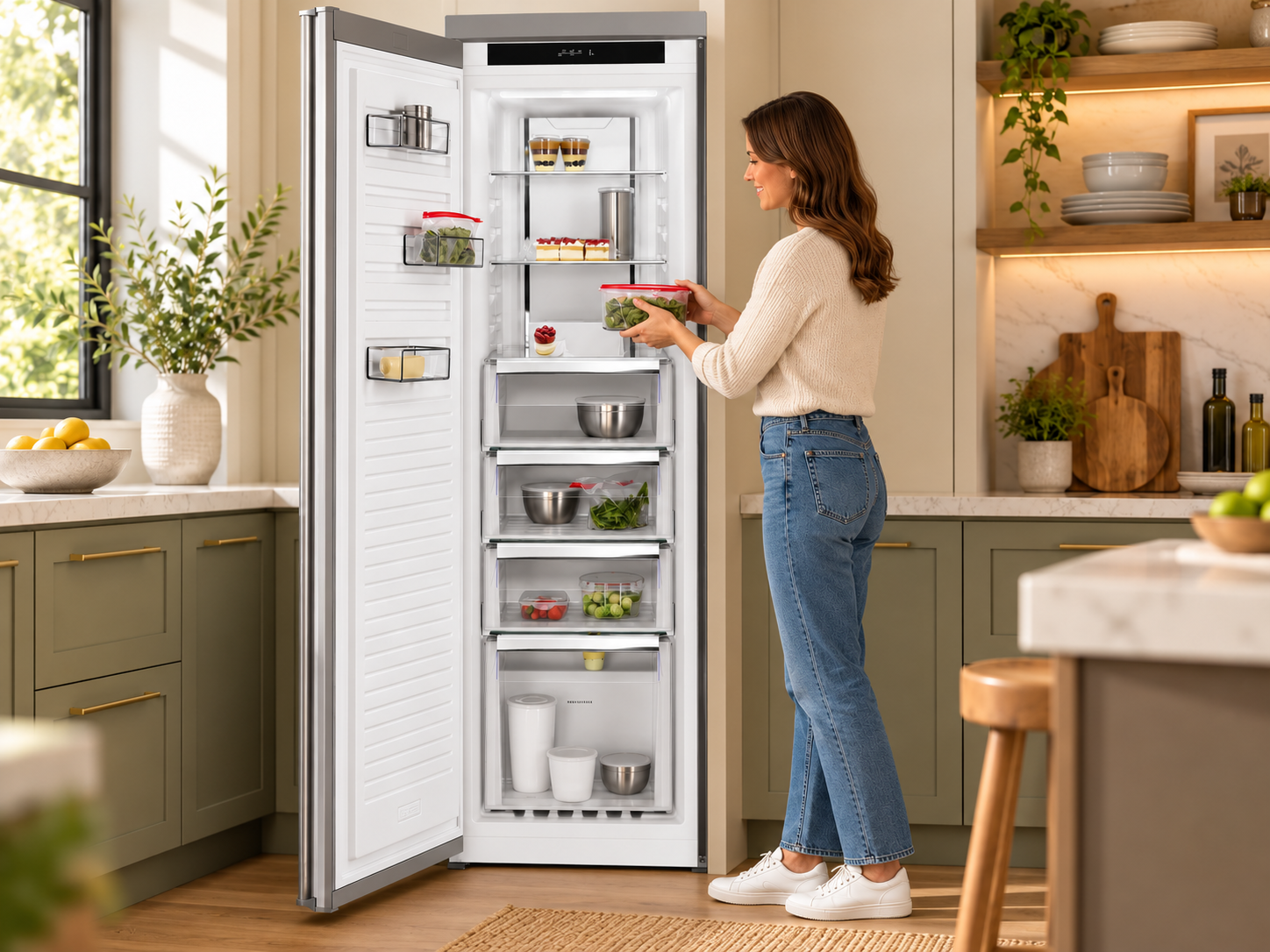 Zamrażarka Szufladowa Husqvarna QT751X NoFrost 187cm Stal Inox #zdjecie10