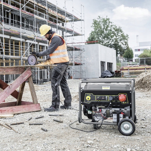 Agregat Prądotwórczy Kärcher PGG 3/1 Benzyna 3000W AVR Rozruch Elektryczny #zdjecie5