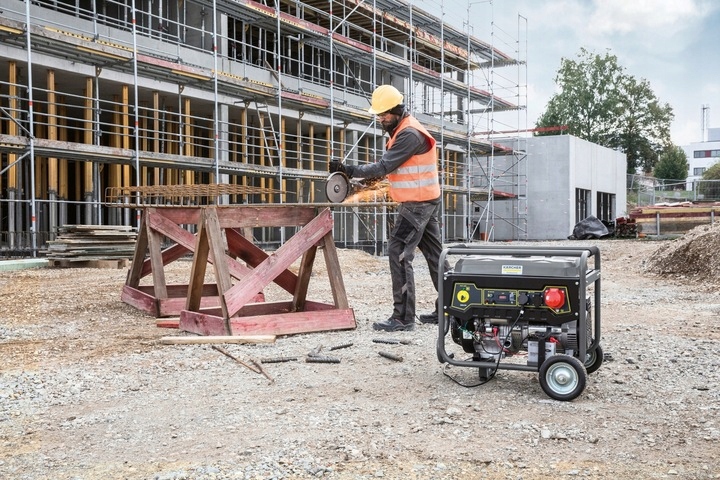 Agregat Prądotwórczy Kärcher PGG 3/1 Benzyna 3000W AVR Rozruch Elektryczny #zdjecie9
