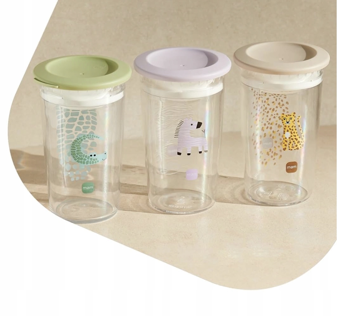 Kubek niekapek 360 MAM Easy to Drink Cup 290 ml 8m+ do nauki picia zebra #zdjecie4