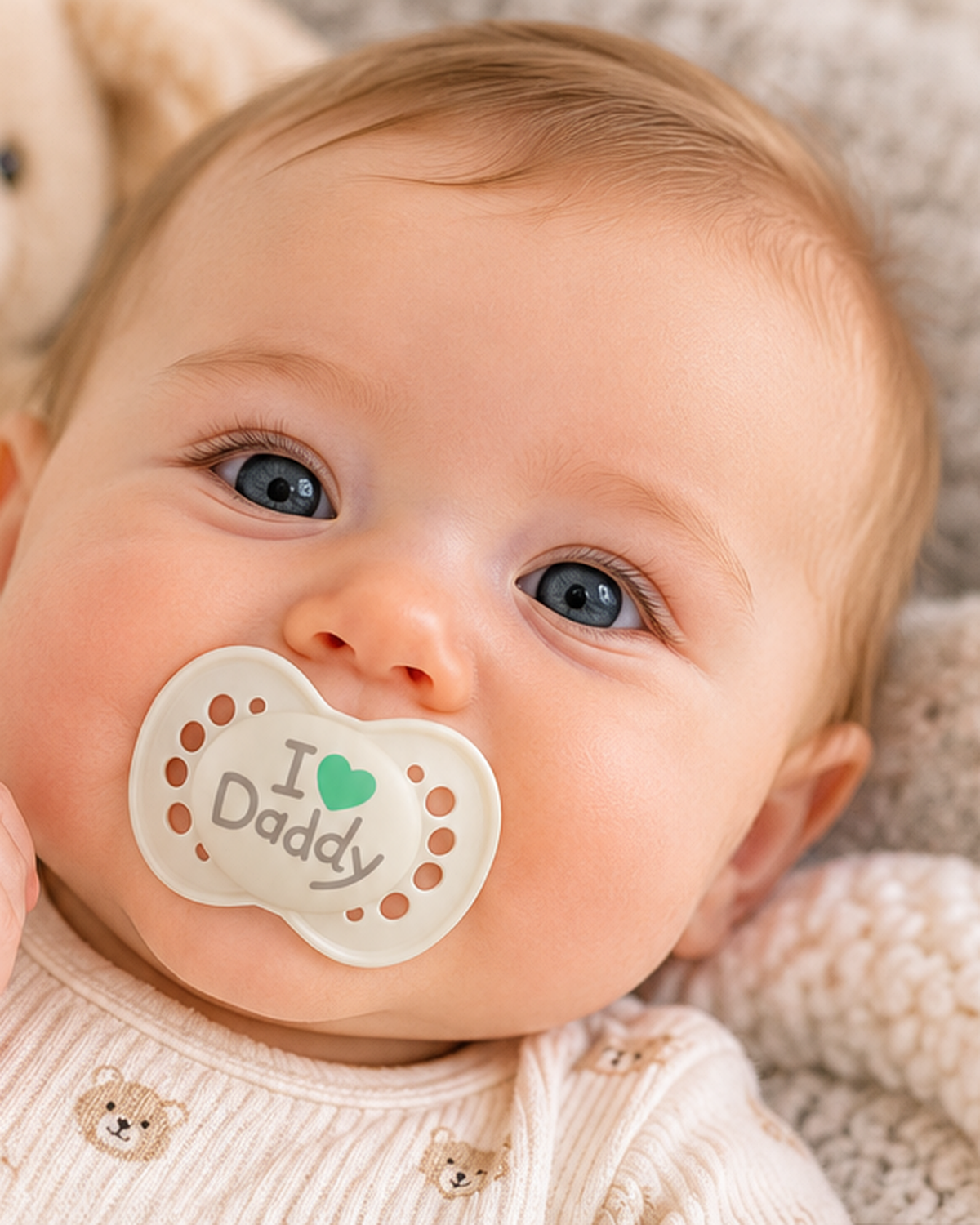 Smoczek Uspokajający MAM Original 6-16m Silikon 2 szt. I Love Daddy Box #zdjecie3