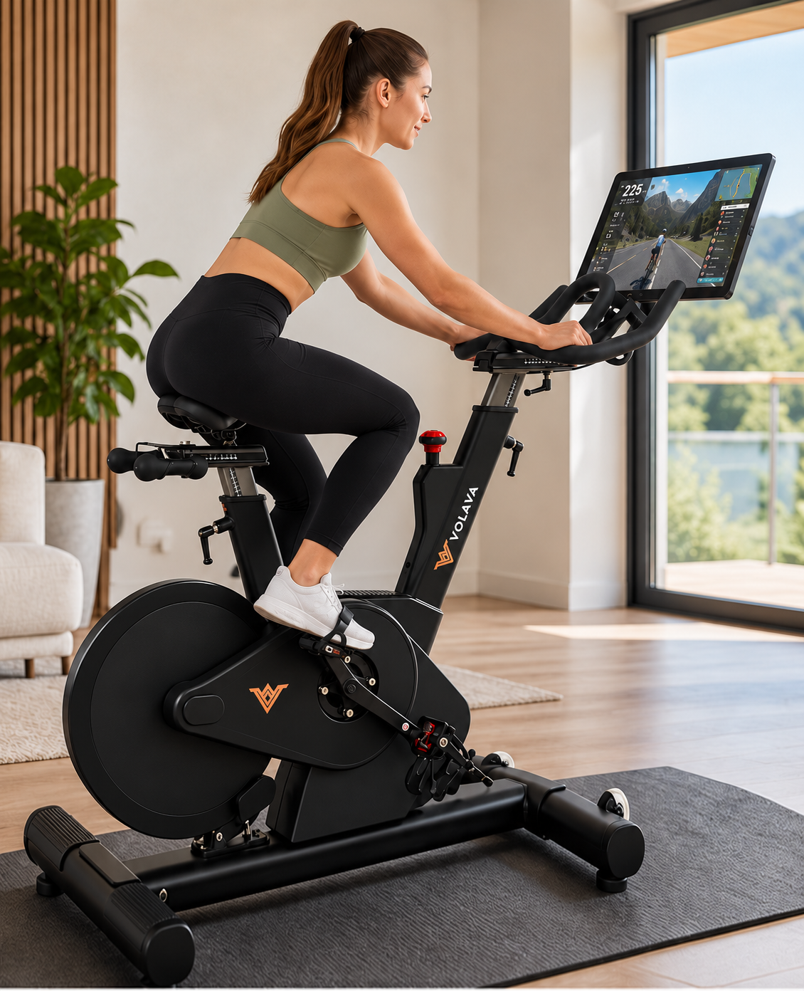 Rower spinningowy magnetyczny VOLAVA Smart Bike Bluetooth 110kg Zwift QZ #zdjecie5