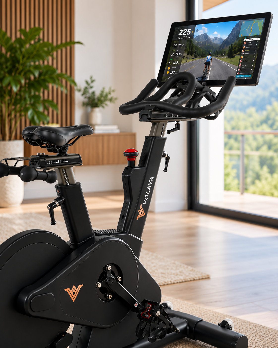 Rower spinningowy magnetyczny VOLAVA Smart Bike Bluetooth 110kg Zwift QZ #zdjecie6